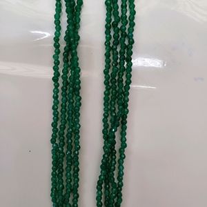 Green Nakshi Haar Set