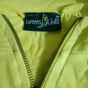 Stylish Yellow Tshirt For Girls