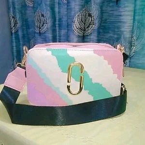 Designer Sling Bag for Girls/Women - Pink