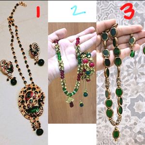 Any 1 @99/- to 149/- Jewellery Neclace Set