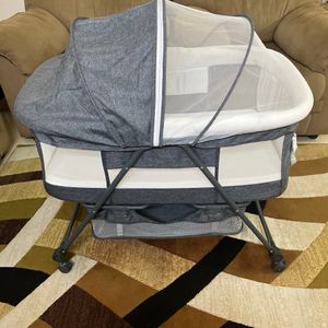 Baby Cradle With Mattress