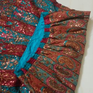 Ethnic Hand-work Designer Skirt