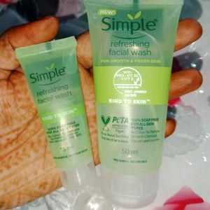 2 Simple Face Wash