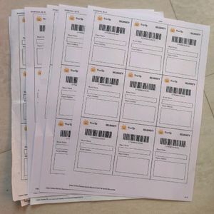 100 Shipping Labels