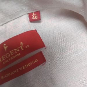 New With Tag 100 % Pure Linen Festive Shirt