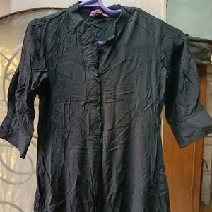 Branded Soft Black Kurti