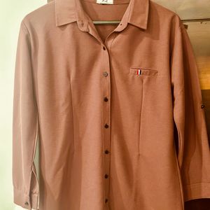 Peach Shirt For Your Casual And Fomal Outings