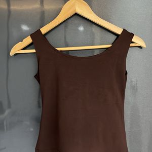 Brown Tank Top