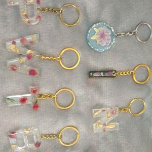 Handmade Resin Art Keychains