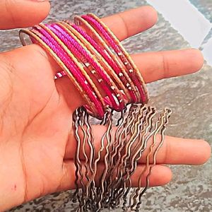 Combos Of Bangles And Bracelet