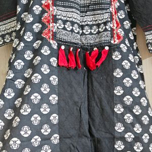 Black Kurta From Pantaloons