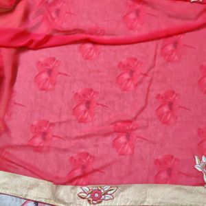 Double Shade Designer Saree