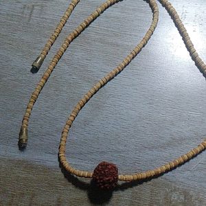 Tulsi Mala With Rudraksha.