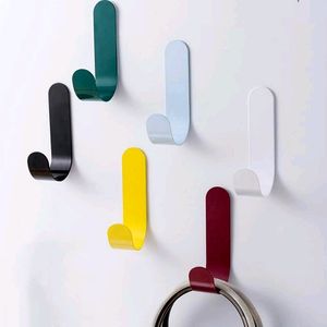 Self Adhesive Wall Hooks Waterproof ( pack of 6 )