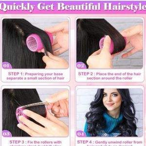 3piece Hair Roller Curler