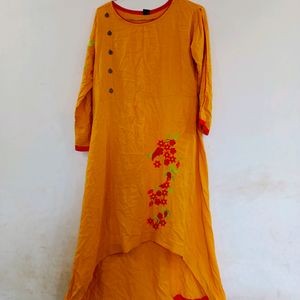 Mustard Kurti