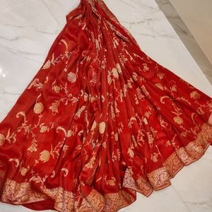 Pure Tissue Banaras Saree