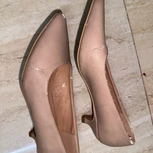 Nude Kitten Heels