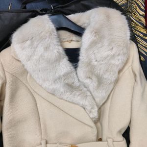 Madame Off White Overcoat