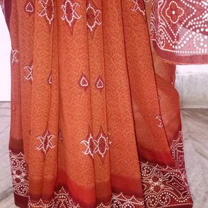 New Office Wear Jaipur Print Saree