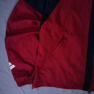 ADIDAS RED WINDCHEATER JACKET