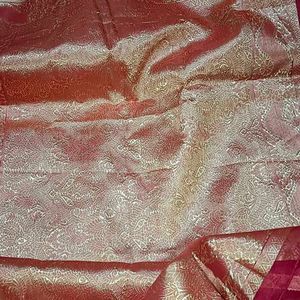 Saree With Blouse For Parties Or Wedding