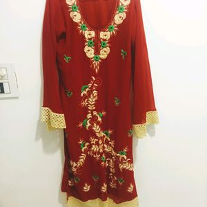 Embroidery Jorjat Kurta