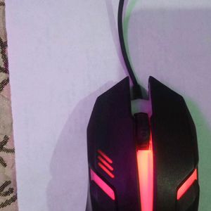 Gaming Mouse With RGB LED Light