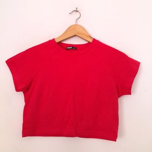 Red Casual Top (Women's)