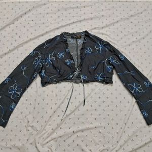 Bolero (Flower Embroidered)