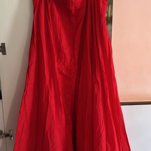 Red 4 metrr gher lehnga