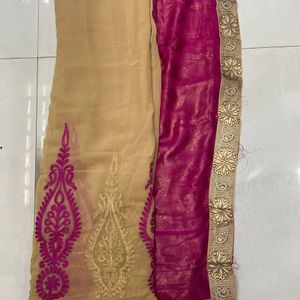 Dhavani Saree Pink