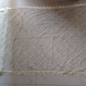 White Dupatta