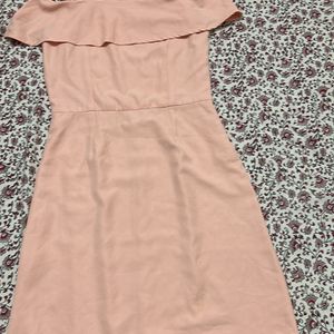 Peach Elegant Dress