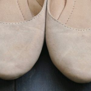 Marie Claire Suede Ballerinas