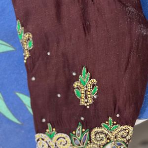 fully heavy embroidered suit