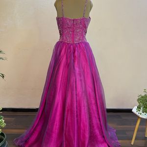 Pink Multi Layered Gorgeous Gown