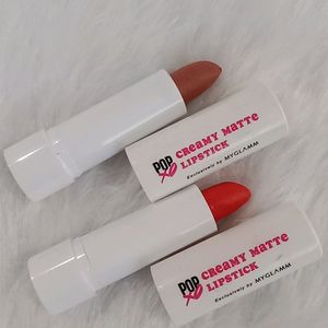 Nude And Red Myglamm Lipstick 💄