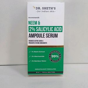 Sealed Pack Dr. SHETH Face Serum