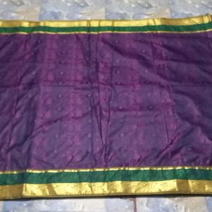 Purple Saree