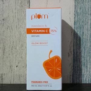 Plum Mandarin & 15% Vitamin C Face Serum