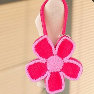 Handmade Crochet Flower Bag