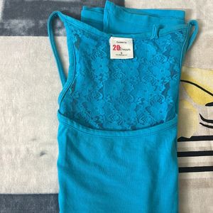 20 Dresses Blue Cotton Top