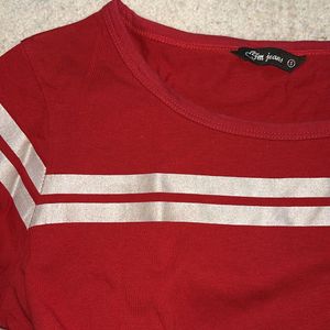 Red Fitted T-shirt