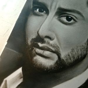 Portrait Art Work Handmade Draw