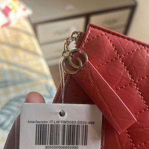 Peach Ivory Tag New Wallet