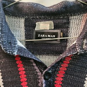 Zara Crochet Shirt