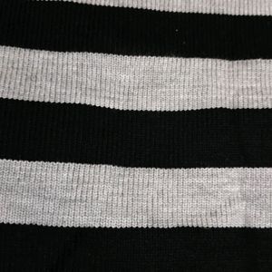 Black And White Women Sweater