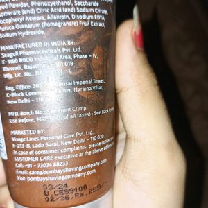 Bombay Shaving Company Coffee Face Scrub