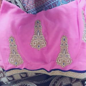 Beautiful Pink Saree